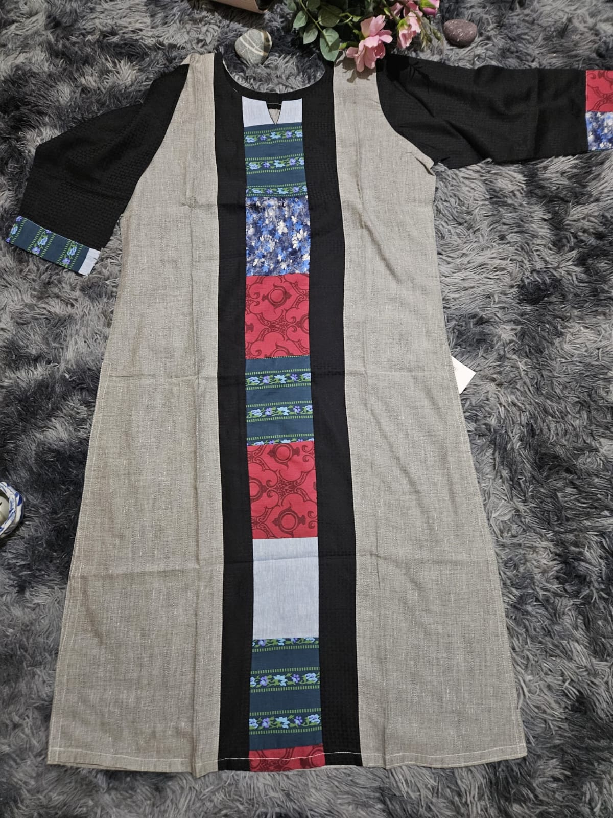 👗 লেডিস খাদি কটন কুর্তি